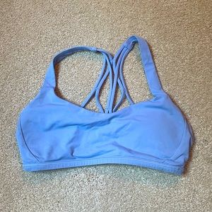 Purple lululemon sports bra